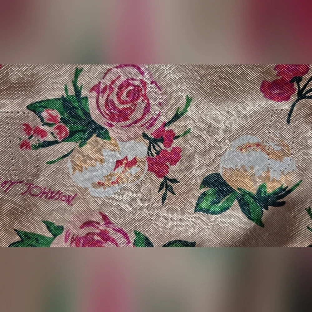 Betsy Johnson Floral Bow Accent Women's Bag